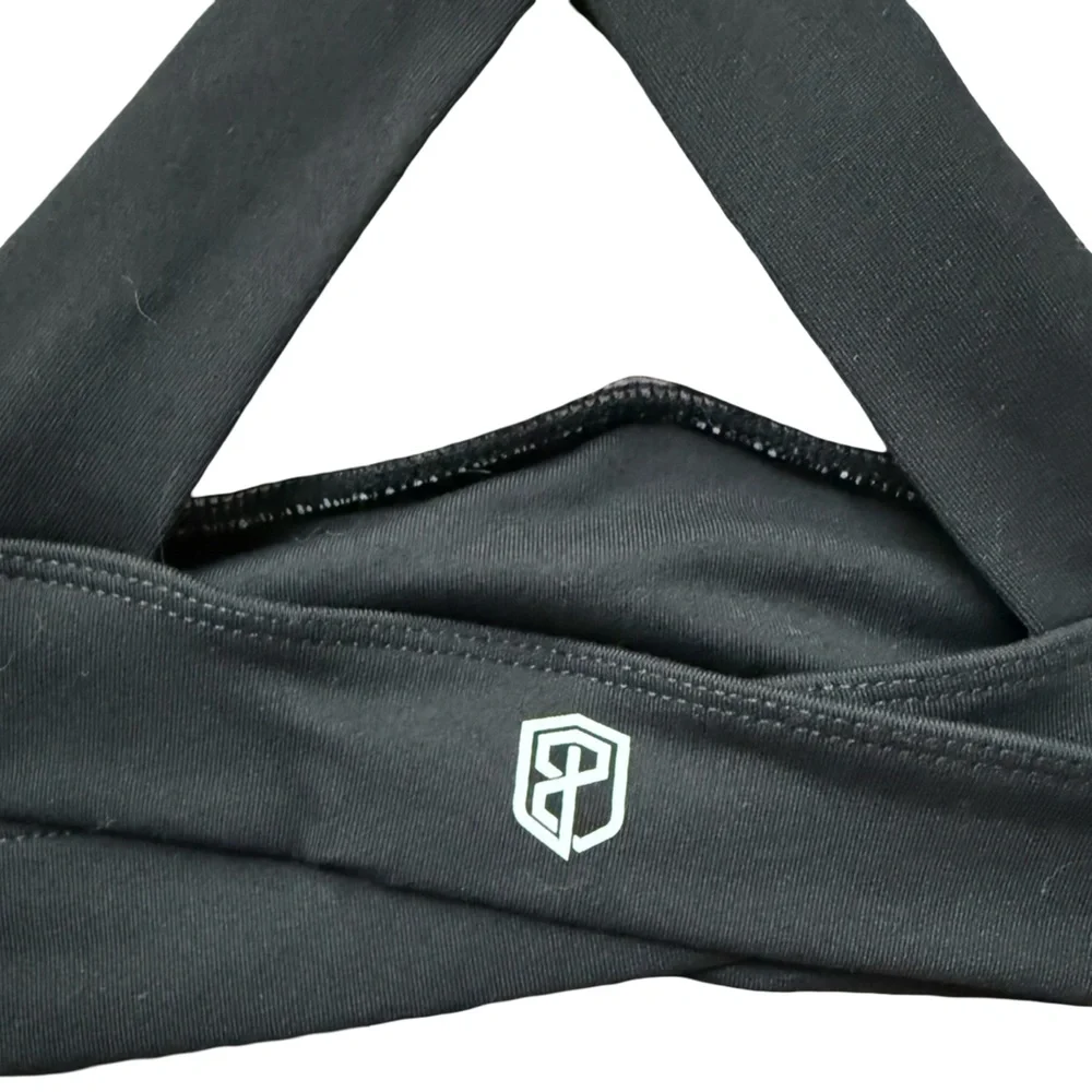 Born Primitive (EUC) Women’s Double Cross Sports Bra (Black) - Picture 3 of 9